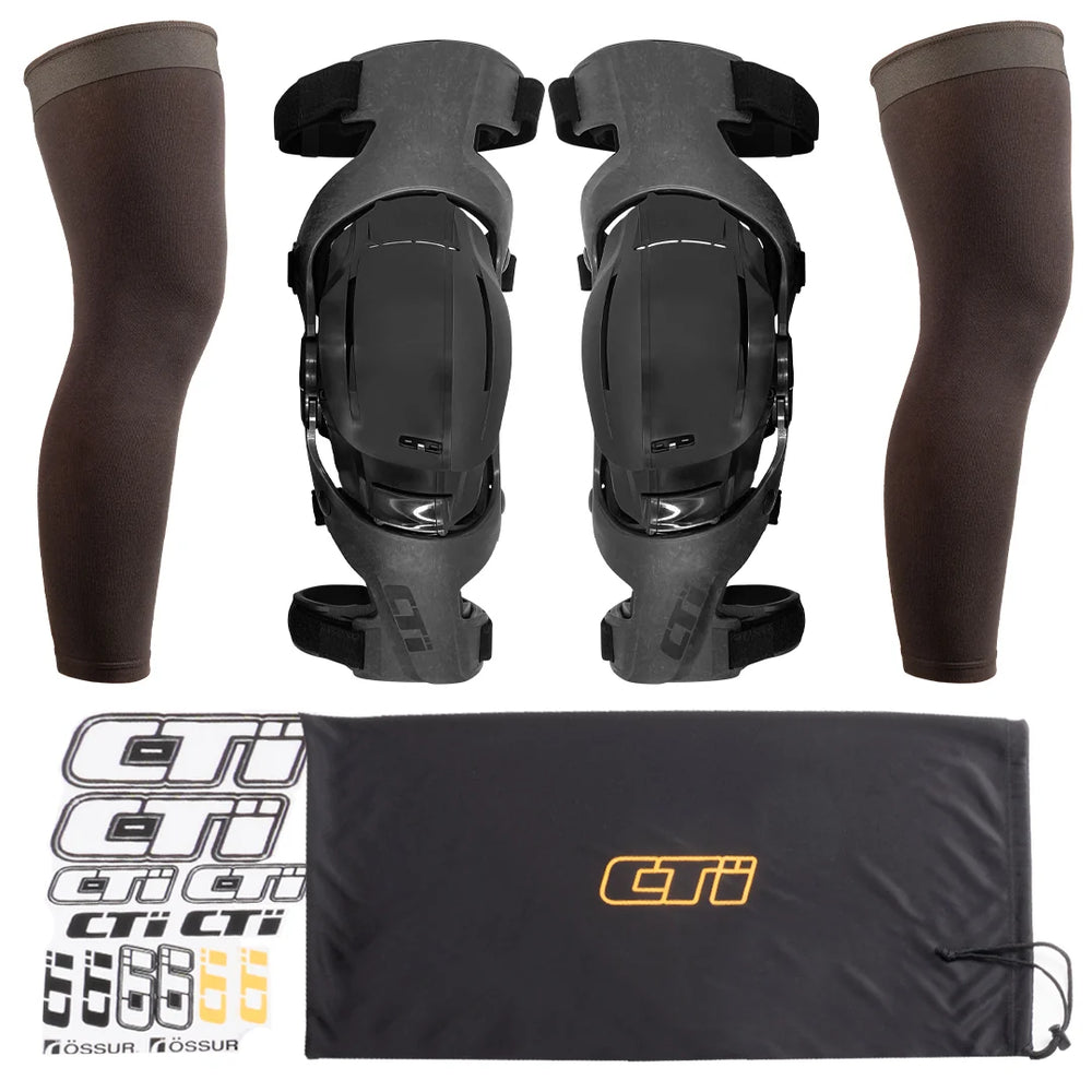 Össur CTi3 Knee Brace Pair Bundle Motocross Edition